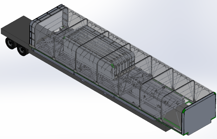 Diversified Cover Solutions specialty wide load cover system