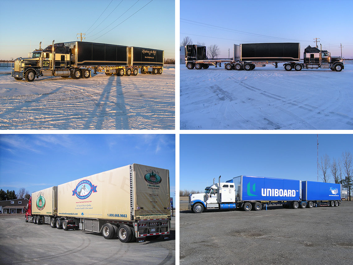 B-Train Trailers Full